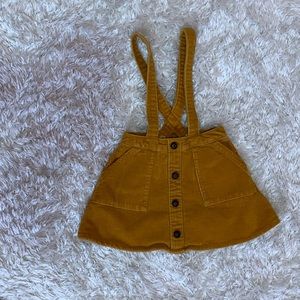 Toddler Girls overall Skirt